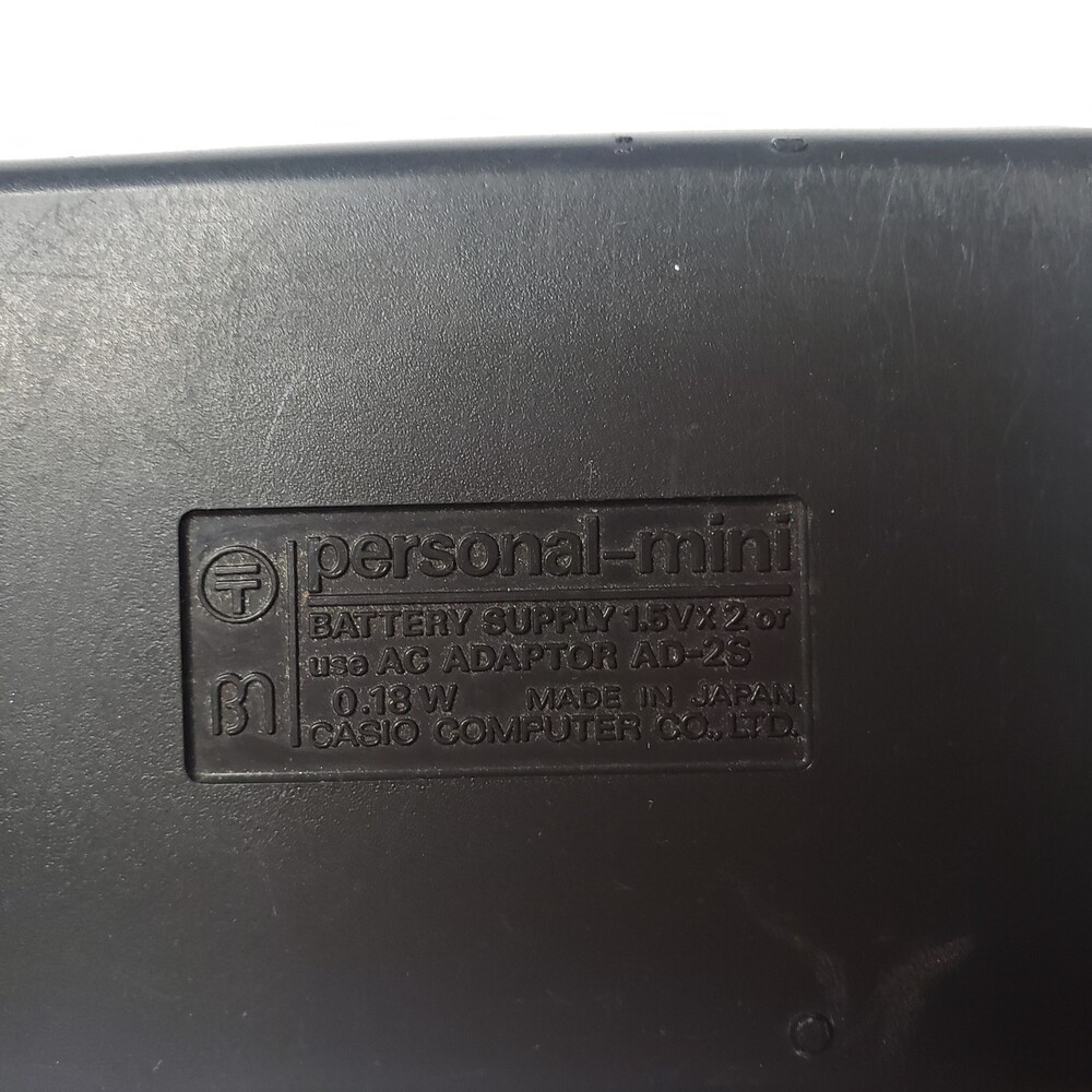 Vintage Casio Personal Mini Calculator - Picture 4 of 6